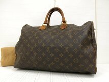 ◆LOUIS VUITTON ルイ・ヴィトン◆モノグラム スピーディ SP1923◆PVC レザー◆ミニ ボストン バッグ◆ブラウン◆ヴィンテージ◆A3098_画像1