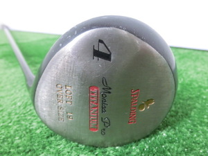 ♪SPALDING スポルディング Monica Pro 4W フェアウェイウッド 19°/純正 シャフト FLEX-R G5431♪