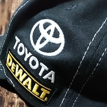 ● ナスカー NASCAR キャップ 帽子 ジョーギブスレーシング DOLLAR GENERAL ダラーゼネラル 25周年 TOYOTA_画像3