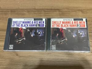 【US盤/CONTEMPORARY】Shelly Manne & His Men / At The Black Hawk Vol. 1 vol.2