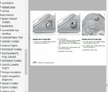 ポルシェ 911 996 Turbo GT2 ワークショップマニュアル 整備書 Ver2 修理書 配線図 パーツリスト オーナズマニュアル コンバーチブル 　_画像8