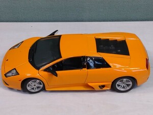 「送料無料」○マイスト Maisto ランボルギーニ ムルシエラゴ LP640 Lamborghini Murcielago LP640 オレンジ 1/18 中古保管品 即決価格