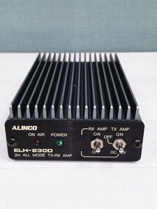 「送料無料」○ ALINCO アルインコ 144MHz リニアアンプ ELH-230D 保管品 動作未確認 ジャンク品 即決価格