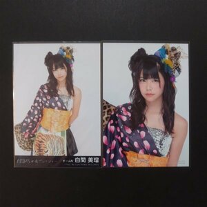 NMB48 生写真 AKB48 劇場盤 永遠プレッシャー 白間美瑠