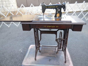  antique pair .. sewing machine SEIKOSHA KONGO