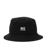 NEW ERAxMFC STORE LOGO BUCKET HAT 黒 L/XLサイズ ニューエラ×mfc store バケットハット 星条旗_画像2