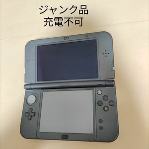 ジャンク品 Newニンテンドー3DS LL メタリックブラック 本体 充電不可 修理 部品取り