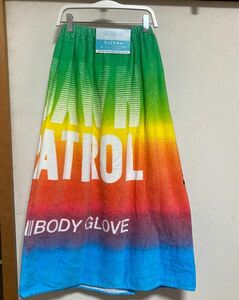 (新品)ボディーグローブBody Gloveラップタオル巻きタオル80cm