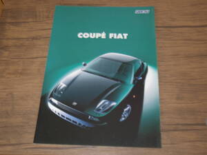  beautiful goods * Coupe Fiat catalog folding type 8 page α