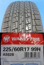 取寄せ品 4本SET WED ライツレーDI 7.0J+40 5H-114.3 ワンリ AS028 225/60R17インチ アルファード 30系 ヴェルファイア ハイブリッド_画像2