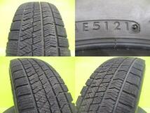 E12 ノート 中古冬タイヤ 新品アルミ 185/70R14 ブリヂストン ブリザック VRX2 2021年製 共豊 スマック レヴィラ 5.5J 14 4/100+43_画像6