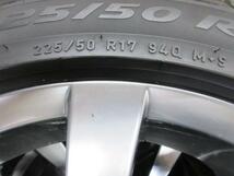 4本 BMW F30 F31 3シリーズ 純正ボルト対応 17インチ 5穴120 スタッドレス 冬用タイヤ ピレリ 225/50R17 タイヤホイールセット_画像2