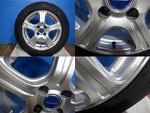 中古ホイール+新品スタッドレス4本 ブリヂストンホイール 15x6J+40 4H100 + トーヨータイヤ OBSERVE GIZ2 175/65R15 アクア スペイド ヴィ_画像3