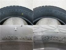 170系 シエンタ 送料無料 4本 新品 トーヨー OBSERVE GIZ2 185/60R15 スタッドレス タイヤ SK810 セット 国産 冬 22年製 6J +43 5H 100_画像9