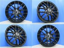 送料無料 4本 新品 ブリヂストン VRX3 185/65R15 スタッドレス タイヤ VENES FS01 セット 国産 冬 23年製 5.5J +42 4H 100 ノートオーラ_画像2