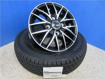 冬タイヤ 新品4本SET ヴェネス VENES FS01 BP ブリヂストン W300 2023年 145/80R12 80/78N 145R12 6PR N VAN バモス アクティ 軽バン_画像1