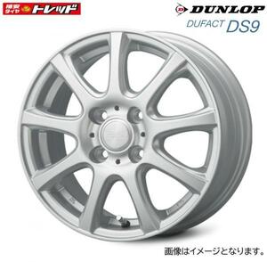 【数量限定】未使用品 4本価格 DUNLOP DUFACT DS9【15インチ 5.5J +42 4H100】アクア IQ ヴィッツ ヤリス ノート スイフト スペイド