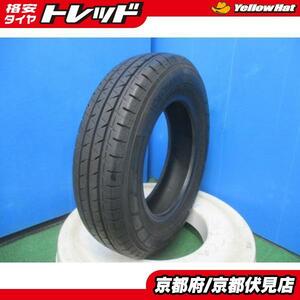 1本 バリ山!! 2021年製 中古 夏 サマータイヤ ヨコハマ BluEarth Van RY55 165/80R14 97/95N LT バネット AD バン用