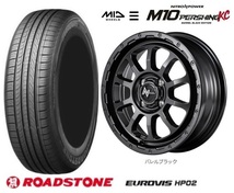 取寄せ品 MID M10パーシングKC ロードストーン HP02 23年 165/55R15インチ LA650系 タント ファンクロス ミライース トコット ココア_画像1