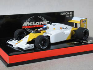 1/43 マクラーレンTAGターボ MP4/2C K.ロズベルグ ポルトガルGP 1986