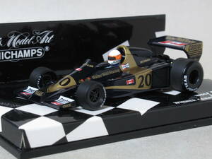 1/43 ウルフフォード WR1 J.シェクター カナダGP Winner 1977