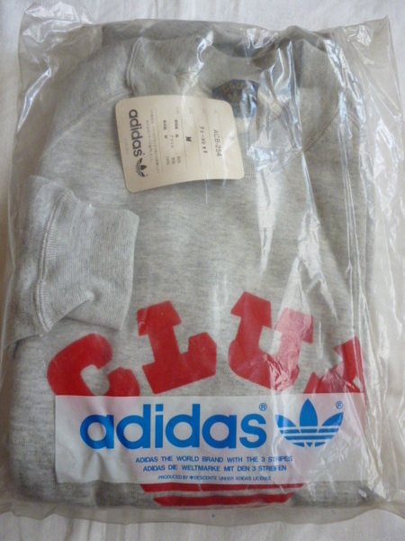 ☆希少☆新品未使用品☆70s 80s　CLUB adidas クラブ　アディダス ビンテージ　トレーナー　オリジナル　M サイズ 古着 当時物　送料無料