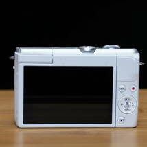 Canon EOS M200 ホワイトボディ 美品 撮影枚数233枚のみ メーカー保証残り有り_画像3
