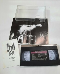 Motoharu Sano "Truth '80 ~ '84" Видео VHS 010