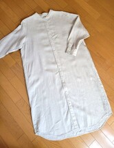 ◆SX→L/XL＝大きいサイズ＝MUJI/無印良品～長袖/シャツ ワンピース/羽織り ◆_画像3