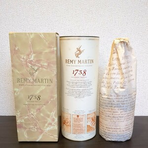 【未開栓】REMY MARTIN レミーマルタン 1738 700ml 40% ブランデーコニャック 古酒　Y318