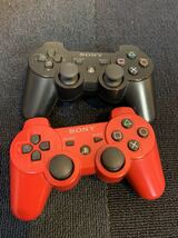 SONY プレステ PlayStation3 PS3 CECH-4200C + ワイヤレスコントローラDUALSHOCK3 CECHZC2J×2個付き　Y396_画像7