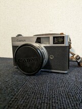 Canon キャノン フィルムカメラ Canonet ケース付き Lens SE 45mm F1.9 レンズセット 1:19 Camera　Y371_画像1