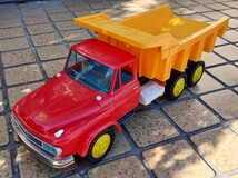 野村トーイ ダンプカー トラック レトロ 全長51cm位_画像1