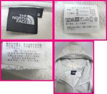 送料無料★ザノースフェイス・ジップパーカーS　スウェット　霜降りライトグレー　フードにもTHE NORTH FACE刺繍入り　ゴールドウイン_画像10