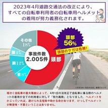 【送料無料】自転車 ヘルメット 頭囲53cm～63cm 大人用 男女兼用 中学生 通学・通勤 ロードバイク 電動ボード 超軽量 ★色選択 /07T_画像3