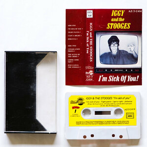 《フランス版カセットテープ》Iggy and The Stooges●I’m Sick of You●イギー＆ザ ストゥージズ/Pop/ポップの画像3