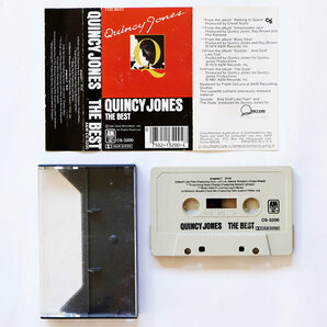 《US版カセットテープ》Quincy Jones●The Best●クインシー ジョーンズ/愛のコリーダの画像3