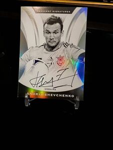 2017 Panini Nobility Crescent Signatures ANDRIY SHEVCHENKO シェフチェンコ　直書き　直筆サインカード　