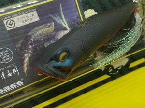 ② メガバス　MEGABASS ポップエックス　POPX 限定　(SP-C) MAT BLACK RED BELLY