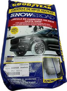 グッドイヤー スノーソックス XXLサイズ 21、22インチ GOOD YEAR SNOW SOCKS SPタイプ 布製タイヤチェーン 非金属 チェーン規制対応品