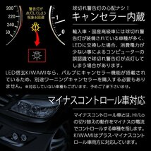 新発売！LED ヘッドライト 信玄 KIWAMI H4 Hi/Lo 実測値35800cd 1年保証 車検対応 キャンセラー内蔵 ハイパワー55W_画像4
