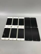 OK8377●Apple アップル iPhone 5s アイフォン スマホ スマートフォン 携帯電話 10台 まとめ まとめて A1453 【ジャンク】_画像1