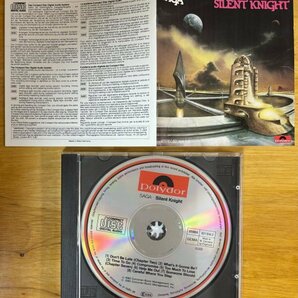 ◎SAGA / Silent Knight ( 3rd : 加産Prog Hard / Catchy Approachable Melody ) ※ ドイツ盤CD / 初版【 POLYDOR 821 934-2 】1984年発売の画像4