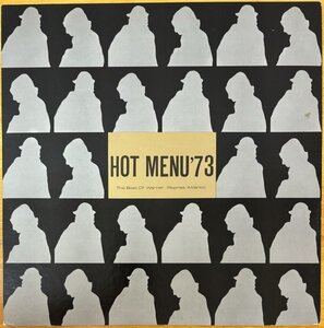 ●V.A. / Hot Menu '73 -The Best Of Warner/Reprise/Atlantic-※国内盤2枚組LP【 WARNER PIONEER P-1~2 】1973年発売Alice Cooper/Ramatam