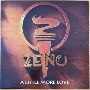 ●ZENO / A Little More Love ( Zeno Roth/ Melodious Hard Rock / FAIR WARNING ) ※英国盤 12inchEP【 PARLOPHONE 12R 6123 】1986年発売