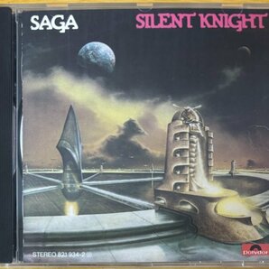 ◎SAGA / Silent Knight ( 3rd : 加産Prog Hard / Catchy Approachable Melody ) ※ ドイツ盤CD / 初版【 POLYDOR 821 934-2 】1984年発売の画像1