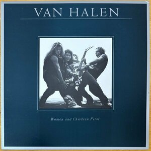 ●VAN HALEN / Women And Children First ※ アメリカ盤LP / ポスター(六つ折り : 約61.4cm*91.5cm)付【 WARNER BROS HS 3415 】1980年発売