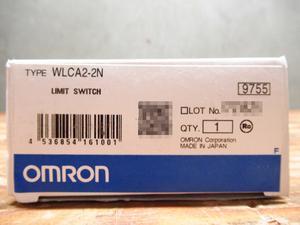 未使用品 OMRON/オムロン WLCA2-2N リミットスイッチ 管理5C1120I-YP17