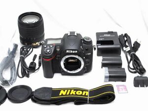 【新品同様の超美品 970ショット・豪華セット】Nikon ニコン D7000 AF-S DX NIKKOR 18-105mm f/3.5-5.6 G ED VR