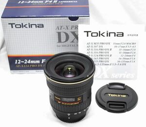 【新品級の超美品】Tokina トキナー AT-X PRO SD 12-24mm f/4 II ASPHERICAL AT-X124 PRO DX II Nikon ニコン